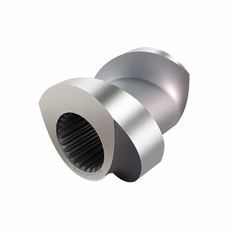 Single-flight conveying screw element